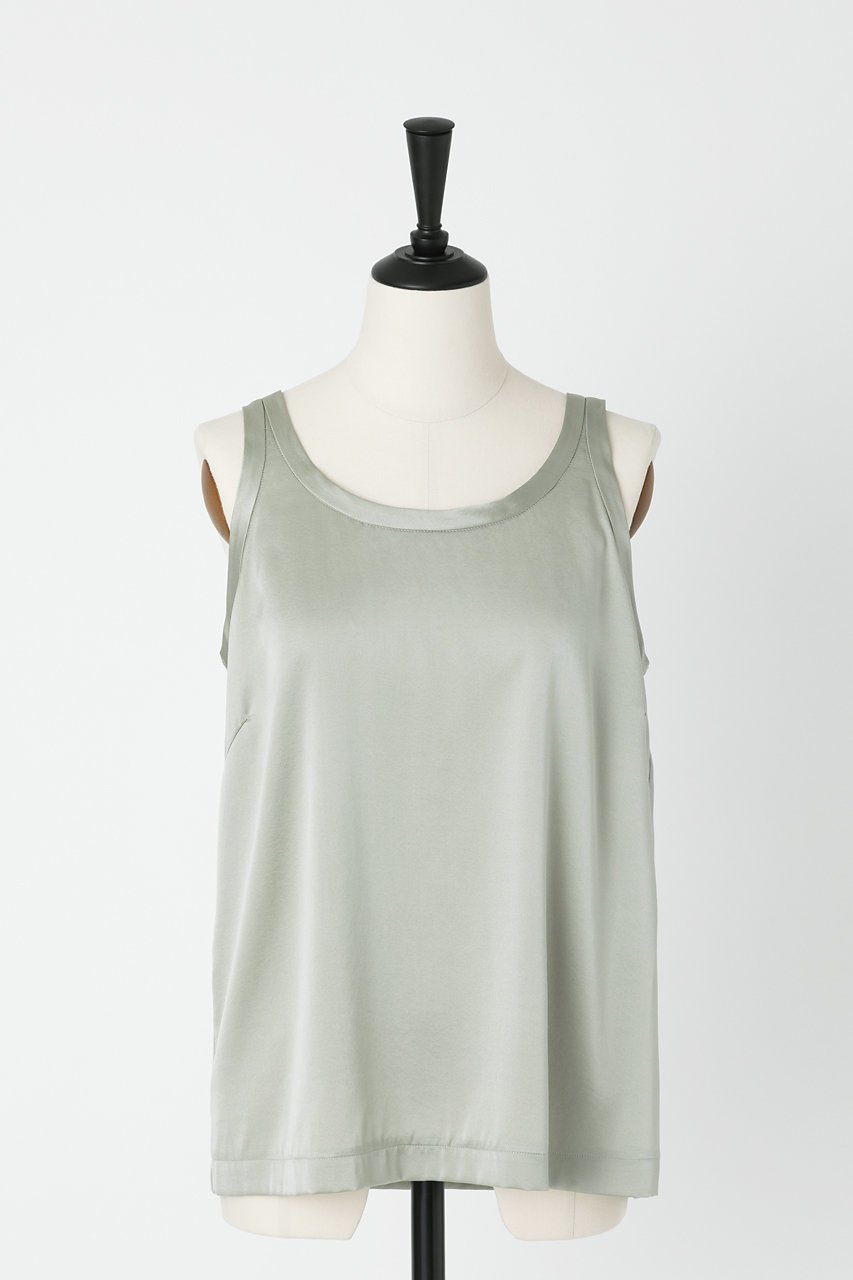 【オーヴィル/EAUVIRE】のウォッシャブルシルクタンクトップ 人気、トレンドファッション・服の通販 founy(ファニー) 　ファッション　Fashion　レディースファッション　Fashion for Women　トップス・カットソー　Cut & Sew Tops　キャミソール&ノースリーブ　Camisoles & Sleeveless Tops　シャツ・ブラウス・オフィスカジュアル　Elegant Blouses & Button-Ups　ロングTシャツ・Tシャツ　Longline T-Shirts & Tees　カットソー・ベーシックTシャツ　Cut-and-Sewn Tops / Stretch Tees & Basics　カットソー　Cut and Sewn Top　キャミソール　Camisole, Spaghetti Strap Top　サテン　Satin, Glossy Fabric　シルク　Silk, 100% Silk　ストレッチ　Stretch, Stretchy Fabric　タンク　Tank Top, Sleeveless Top　バランス　Balance, Style Balance　定番　Standard, Basic Item　 other-1|ID: prp329100004927805 ipo3291000000036977244