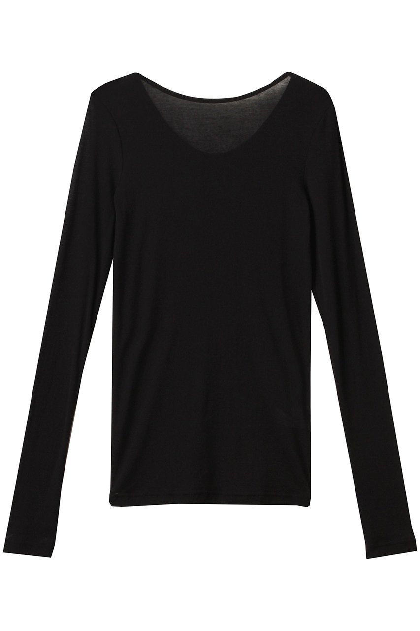 【ヒューエルミュージアム/hueLe Museum】の【hLM】シアーハイツイストフライス 人気、トレンドファッション・服の通販 founy(ファニー) 　ファッション　Fashion　レディースファッション　Fashion for Women　トップス・カットソー　Cut & Sew Tops　シャツ・ブラウス・オフィスカジュアル　Elegant Blouses & Button-Ups　ロングTシャツ・Tシャツ　Longline T-Shirts & Tees　カットソー・ベーシックTシャツ　Cut-and-Sewn Tops / Stretch Tees & Basics　インナー　Innerwear　キャミ　Camisole, Cami Top　ショート　Short, Short Length　スリーブ　Sleeve, Long Sleeve / Short Sleeve　 other-1|ID: prp329100004927838 ipo3291000000036977535