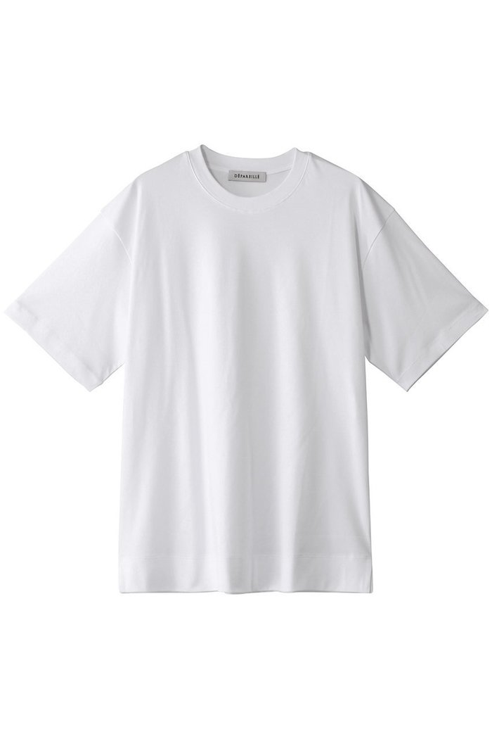 【デパリエ/DEPAREILLE】のスムースビッグTシャツ インテリア・キッズ・メンズ・レディースファッション・服の通販 founy(ファウニー) https://founy.com/ ファッション Fashion レディースファッション Fashion for Women トップス・カットソー Cut & Sew Tops シャツ・ブラウス・オフィスカジュアル Elegant Blouses & Button-Ups ロングTシャツ・Tシャツ Longline T-Shirts & Tees カットソー・ベーシックTシャツ Cut-and-Sewn Tops / Stretch Tees & Basics なめらか Smooth, Silky Texture ショート Short, Short Length シンプル Simple, Minimal スリーブ Sleeve, Long Sleeve / Short Sleeve デニム Denim, Jeans Material バランス Balance, Style Balance ワイド Wide, Wide Fit エレガント 上品 Elegant |ID: prp329100004927869 ipo3291000000036977860