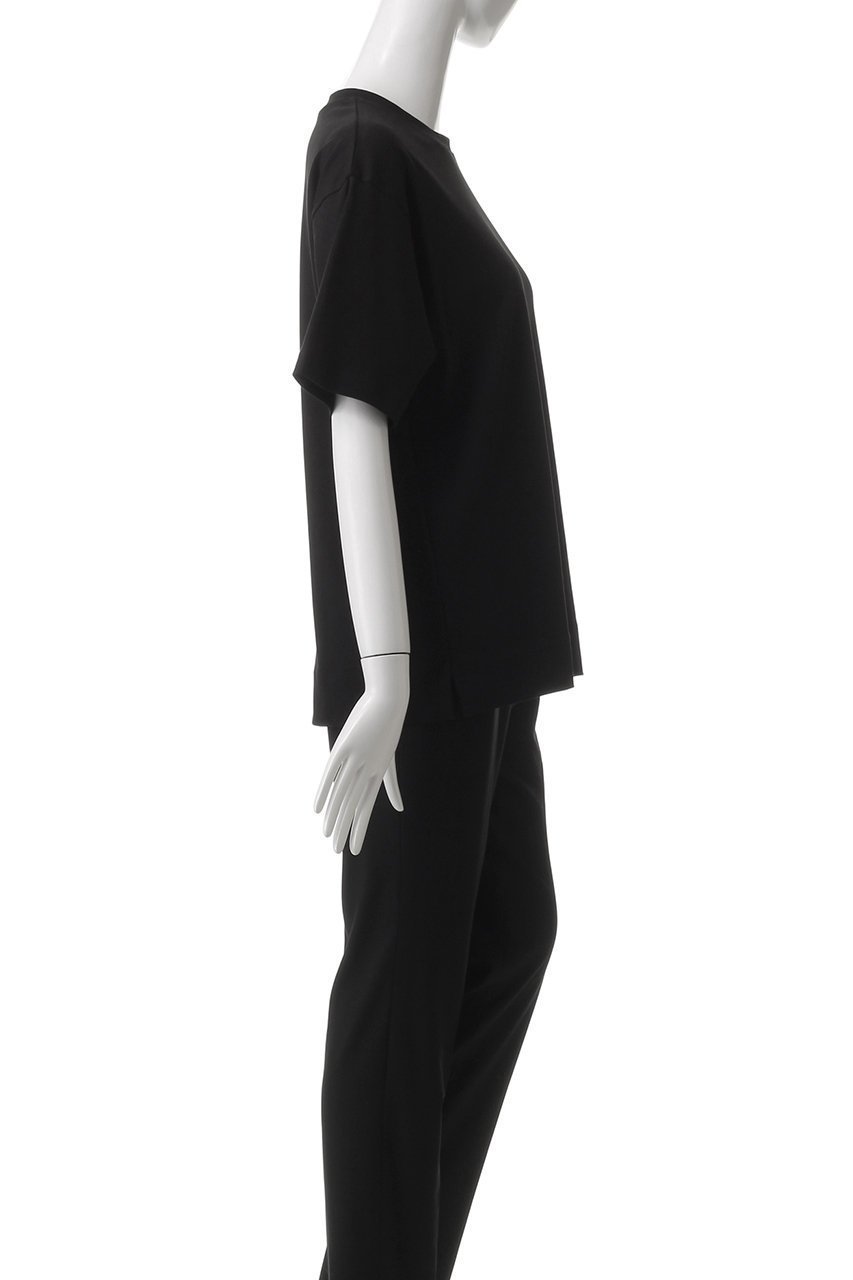 【デパリエ/DEPAREILLE】のスムースビッグTシャツ 人気、トレンドファッション・服の通販 founy(ファニー) 　ファッション　Fashion　レディースファッション　Fashion for Women　トップス・カットソー　Cut & Sew Tops　シャツ・ブラウス・オフィスカジュアル　Elegant Blouses & Button-Ups　ロングTシャツ・Tシャツ　Longline T-Shirts & Tees　カットソー・ベーシックTシャツ　Cut-and-Sewn Tops / Stretch Tees & Basics　なめらか　Smooth, Silky Texture　ショート　Short, Short Length　シンプル　Simple, Minimal　スリーブ　Sleeve, Long Sleeve / Short Sleeve　デニム　Denim, Jeans Material　バランス　Balance, Style Balance　ワイド　Wide, Wide Fit　エレガント 上品　Elegant　other-3|ID: prp329100004927869 ipo3291000000036977871