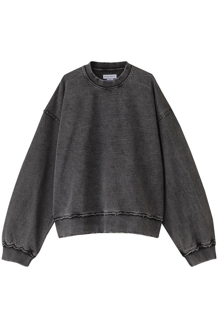 【メゾンスペシャル/MAISON SPECIAL】の【UNISEX】加工裏毛クルーネックPO インテリア・キッズ・メンズ・レディースファッション・服の通販 founy(ファニー) https://founy.com/ ファッション Fashion レディースファッション Fashion for Women トップス・カットソー Cut & Sew Tops シャツ・ブラウス・オフィスカジュアル Elegant Blouses & Button-Ups レディースパーカー・カジュアルフーディー Casual Hoodies & Sweatshirts ロングTシャツ・Tシャツ Longline T-Shirts & Tees スウェット・クルーネックトップス Sweatshirts & Crewnecks / Relaxed Fit Sweat Tops カットソー・ベーシックTシャツ Cut-and-Sewn Tops / Stretch Tees & Basics ユニセックス Unisex, Genderless カットオフ Cut-Off Design デニム Denim, Jeans Material トレンド Trend, Trending Now リラックス Relax, Relaxed Fit ワイド Wide, Wide Fit |ID: prp329100004927890 ipo3291000000036977987