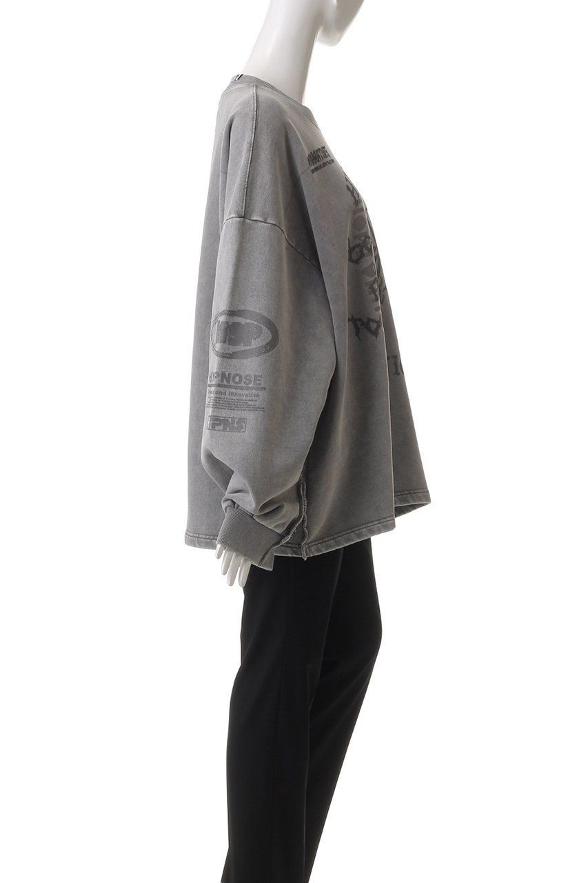 【メゾンスペシャル/MAISON SPECIAL】の【UNISEX】HYPNOSE加工スウェットクルー 肩ステッチ 人気、トレンドファッション・服の通販 founy(ファニー) 　ファッション　Fashion　レディースファッション　Fashion for Women　トップス・カットソー　Cut & Sew Tops　シャツ・ブラウス・オフィスカジュアル　Elegant Blouses & Button-Ups　レディースパーカー・カジュアルフーディー　Casual Hoodies & Sweatshirts　ロングTシャツ・Tシャツ　Longline T-Shirts & Tees　スウェット・クルーネックトップス　Sweatshirts & Crewnecks / Relaxed Fit Sweat Tops　カットソー・ベーシックTシャツ　Cut-and-Sewn Tops / Stretch Tees & Basics　ユニセックス　Unisex, Genderless　ウォッシュ　Washed Finish　デニム　Denim, Jeans Material　other-3|ID: prp329100004927899 ipo3291000000036978060