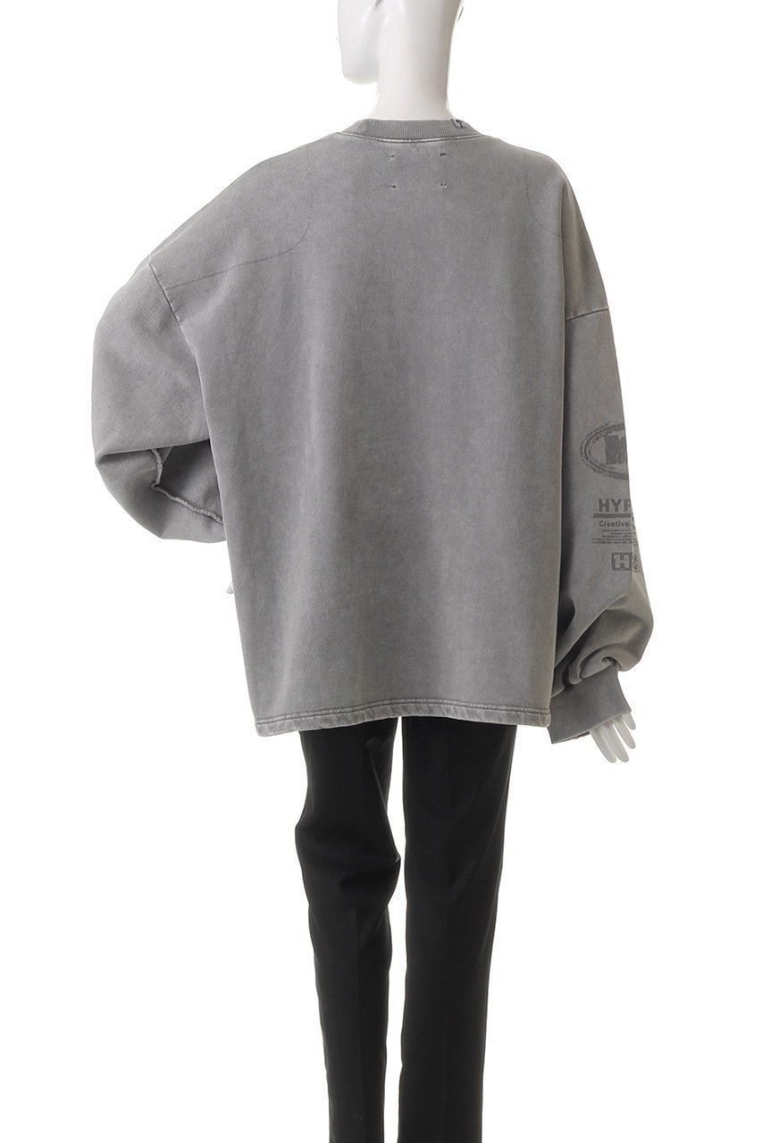 【メゾンスペシャル/MAISON SPECIAL】の【UNISEX】HYPNOSE加工スウェットクルー 肩ステッチ 人気、トレンドファッション・服の通販 founy(ファニー) 　ファッション　Fashion　レディースファッション　Fashion for Women　トップス・カットソー　Cut & Sew Tops　シャツ・ブラウス・オフィスカジュアル　Elegant Blouses & Button-Ups　レディースパーカー・カジュアルフーディー　Casual Hoodies & Sweatshirts　ロングTシャツ・Tシャツ　Longline T-Shirts & Tees　スウェット・クルーネックトップス　Sweatshirts & Crewnecks / Relaxed Fit Sweat Tops　カットソー・ベーシックTシャツ　Cut-and-Sewn Tops / Stretch Tees & Basics　ユニセックス　Unisex, Genderless　ウォッシュ　Washed Finish　デニム　Denim, Jeans Material　other-4|ID: prp329100004927899 ipo3291000000036978062