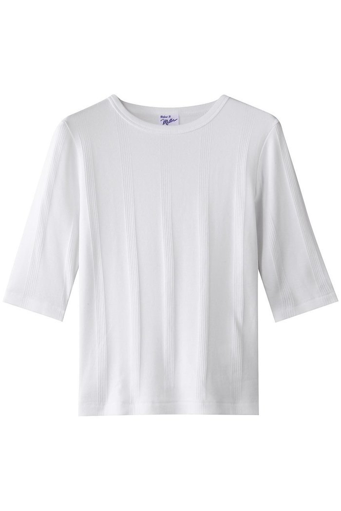 【ガリャルダガランテ/GALLARDAGALANTE】の【Miller】別注5STee インテリア・キッズ・メンズ・レディースファッション・服の通販 founy(ファウニー) https://founy.com/ ファッション Fashion レディースファッション Fashion for Women トップス・カットソー Cut & Sew Tops シャツ・ブラウス・オフィスカジュアル Elegant Blouses & Button-Ups ロングTシャツ・Tシャツ Longline T-Shirts & Tees カットソー・ベーシックTシャツ Cut-and-Sewn Tops / Stretch Tees & Basics インナー Innerwear ショート Short, Short Length スリーブ Sleeve, Long Sleeve / Short Sleeve フィット Fit, Slim Fit 別注 Limited Edition, Custom Order 半袖 Short Sleeve, Half Sleeve |ID: prp329100004927921 ipo3291000000036978235