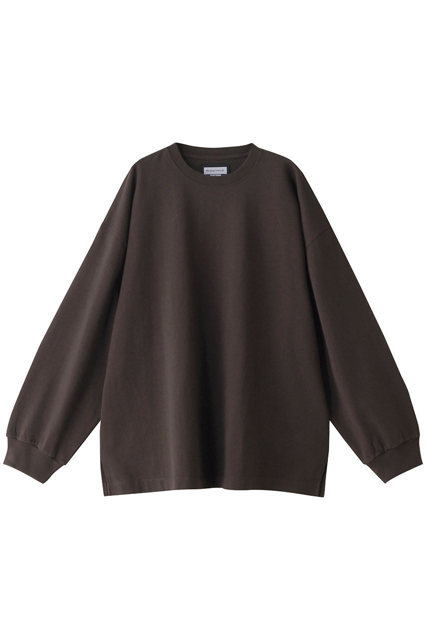 【メゾンスペシャル/MAISON SPECIAL】の【UNISEX】ヘヴィーウェイトプライムオーバーパックL/S Tシャツ インテリア・キッズ・メンズ・レディースファッション・服の通販 founy(ファニー) 　ファッション　Fashion　レディースファッション　Fashion for Women　トップス・カットソー　Cut & Sew Tops　シャツ・ブラウス・オフィスカジュアル　Elegant Blouses & Button-Ups　ロングTシャツ・Tシャツ　Longline T-Shirts & Tees　カットソー・ベーシックTシャツ　Cut-and-Sewn Tops / Stretch Tees & Basics　ユニセックス　Unisex, Genderless　スリーブ　Sleeve, Long Sleeve / Short Sleeve　ベーシック　Basic, Essential　ロング　Long, Long-Length　無地　Plain, Solid Color　長袖　Long Sleeve, Full Sleeve　C.GRY(チャコールグレー)|ID: prp329100004927925 ipo3291000000036978261