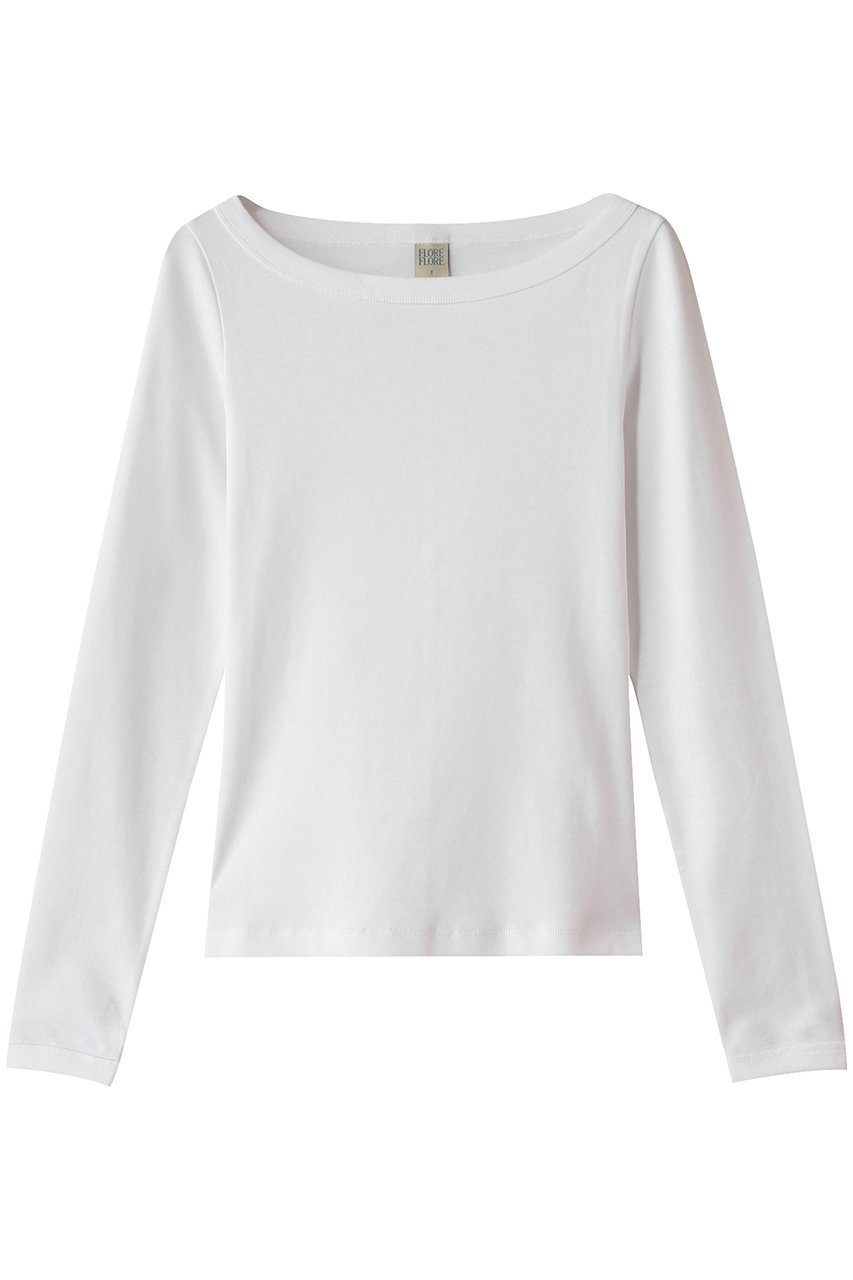 【アルアバイル/allureville】の【FLORE FLORE】 STEFFI LONG SLEEVE 人気、トレンドファッション・服の通販 founy(ファニー) 　ファッション　Fashion　レディースファッション　Fashion for Women　トップス・カットソー　Cut & Sew Tops　シャツ・ブラウス・オフィスカジュアル　Elegant Blouses & Button-Ups　ロングTシャツ・Tシャツ　Longline T-Shirts & Tees　カットソー・ベーシックTシャツ　Cut-and-Sewn Tops / Stretch Tees & Basics　カッティング　Cutting Detail　スリーブ　Sleeve, Long Sleeve / Short Sleeve　フェミニン　Feminine, Girly　フォルム　Silhouette, Form　ベーシック　Basic, Essential　ロング　Long, Long-Length　 other-1|ID: prp329100004927931 ipo3291000000036978330