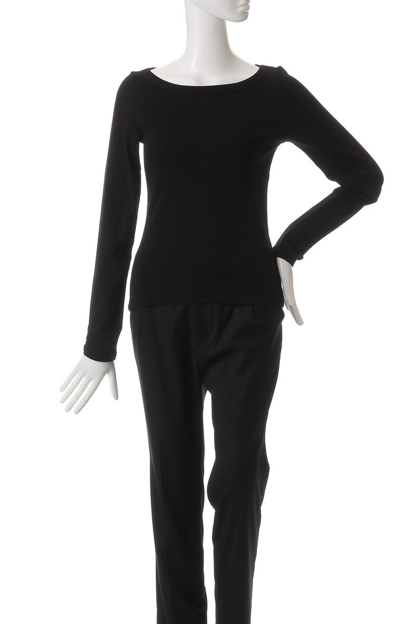 【アルアバイル/allureville】の【FLORE FLORE】 STEFFI LONG SLEEVE 人気、トレンドファッション・服の通販 founy(ファニー) 　ファッション　Fashion　レディースファッション　Fashion for Women　トップス・カットソー　Cut & Sew Tops　シャツ・ブラウス・オフィスカジュアル　Elegant Blouses & Button-Ups　ロングTシャツ・Tシャツ　Longline T-Shirts & Tees　カットソー・ベーシックTシャツ　Cut-and-Sewn Tops / Stretch Tees & Basics　カッティング　Cutting Detail　スリーブ　Sleeve, Long Sleeve / Short Sleeve　フェミニン　Feminine, Girly　フォルム　Silhouette, Form　ベーシック　Basic, Essential　ロング　Long, Long-Length　other-2|ID: prp329100004927931 ipo3291000000036978336