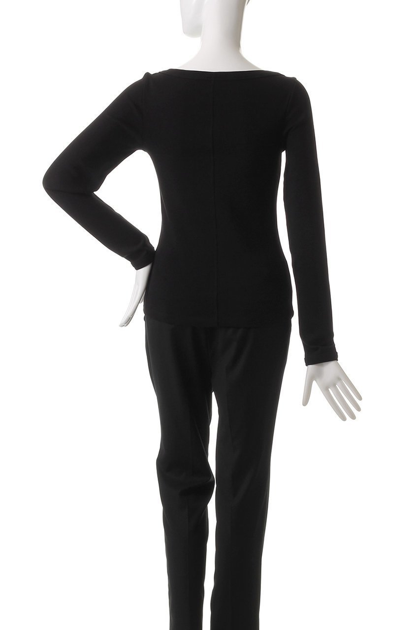 【アルアバイル/allureville】の【FLORE FLORE】 STEFFI LONG SLEEVE 人気、トレンドファッション・服の通販 founy(ファニー) 　ファッション　Fashion　レディースファッション　Fashion for Women　トップス・カットソー　Cut & Sew Tops　シャツ・ブラウス・オフィスカジュアル　Elegant Blouses & Button-Ups　ロングTシャツ・Tシャツ　Longline T-Shirts & Tees　カットソー・ベーシックTシャツ　Cut-and-Sewn Tops / Stretch Tees & Basics　カッティング　Cutting Detail　スリーブ　Sleeve, Long Sleeve / Short Sleeve　フェミニン　Feminine, Girly　フォルム　Silhouette, Form　ベーシック　Basic, Essential　ロング　Long, Long-Length　other-4|ID: prp329100004927931 ipo3291000000036978342