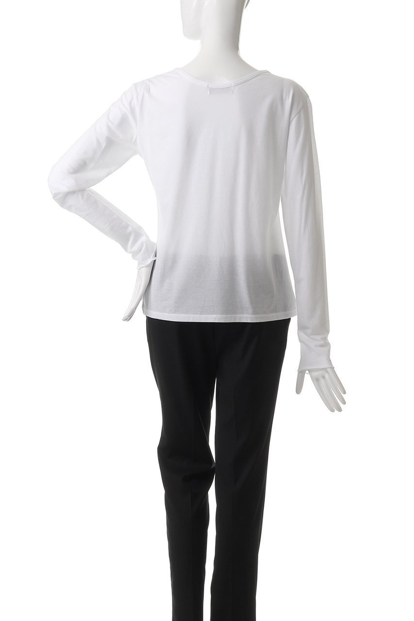 【ガリャルダガランテ/GALLARDAGALANTE】のNEWラウンドヘムロンTee 人気、トレンドファッション・服の通販 founy(ファニー) 　ファッション　Fashion　レディースファッション　Fashion for Women　トップス・カットソー　Cut & Sew Tops　シャツ・ブラウス・オフィスカジュアル　Elegant Blouses & Button-Ups　ロングTシャツ・Tシャツ　Longline T-Shirts & Tees　カットソー・ベーシックTシャツ　Cut-and-Sewn Tops / Stretch Tees & Basics　おすすめ　Recommended / Our Picks　カットソー　Cut and Sewn Top　シンプル　Simple, Minimal　スウェット / スエット　Sweatshirt, Sweatwear　スリーブ　Sleeve, Long Sleeve / Short Sleeve　ラウンド　Round, Round Neck　ロング　Long, Long-Length　other-4|ID: prp329100004927957 ipo3291000000036978581