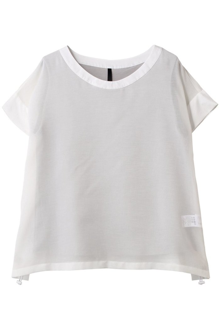 【ピアッカセッテ/ph7+】のドローストリングプルオーバー インテリア・キッズ・メンズ・レディースファッション・服の通販 founy(ファニー) https://founy.com/ ファッション Fashion レディースファッション Fashion for Women トップス・カットソー Cut & Sew Tops シャツ・ブラウス・オフィスカジュアル Elegant Blouses & Button-Ups ロングTシャツ・Tシャツ Longline T-Shirts & Tees カジュアルプルオーバー・ニットトップス Pullovers & Knit Tops / Casual Pullovers カットソー・ベーシックTシャツ Cut-and-Sewn Tops / Stretch Tees & Basics ギャザー Gathered, Ruffled シアー Sheer, See-Through ショート Short, Short Length スリーブ Sleeve, Long Sleeve / Short Sleeve ドッキング Docking, Mixed Material ハーフ Half, Half-Length 夏 Summer 春 Spring S/S・春夏 SS, Spring/Summer, Warm Season |ID: prp329100004927961 ipo3291000000036978605