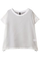 【ピアッカセッテ/ph7+】のドローストリングプルオーバー 人気、トレンドファッション・服の通販 founy(ファニー) ファッション Fashion レディースファッション Fashion for Women トップス・カットソー Cut & Sew Tops シャツ・ブラウス・オフィスカジュアル Elegant Blouses & Button-Ups ロングTシャツ・Tシャツ Longline T-Shirts & Tees カジュアルプルオーバー・ニットトップス Pullovers & Knit Tops / Casual Pullovers カットソー・ベーシックTシャツ Cut-and-Sewn Tops / Stretch Tees & Basics ギャザー Gathered, Ruffled シアー Sheer, See-Through ショート Short, Short Length スリーブ Sleeve, Long Sleeve / Short Sleeve ドッキング Docking, Mixed Material ハーフ Half, Half-Length 夏 Summer 春 Spring S/S・春夏 SS, Spring/Summer, Warm Season thumbnail ホワイト×ライトグレー|ID: prp329100004927961 ipo3291000000036978608