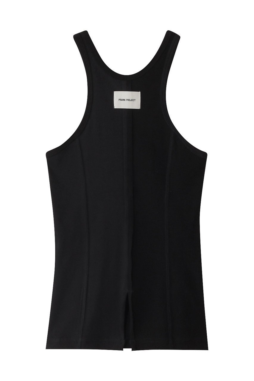 【プランク プロジェクト/PRANK PROJECT】のスウィッチリブ2WAYタンク / Switch Rib 2WAY Tank 人気、トレンドファッション・服の通販 founy(ファニー) 　ファッション　Fashion　レディースファッション　Fashion for Women　トップス・カットソー　Cut & Sew Tops　キャミソール&ノースリーブ　Camisoles & Sleeveless Tops　シャツ・ブラウス・オフィスカジュアル　Elegant Blouses & Button-Ups　ロングTシャツ・Tシャツ　Longline T-Shirts & Tees　カットソー・ベーシックTシャツ　Cut-and-Sewn Tops / Stretch Tees & Basics　アメリカン　American Style　インナー　Innerwear　キャミソール　Camisole, Spaghetti Strap Top　コンビ　Combo, Combination Style　スリーブ　Sleeve, Long Sleeve / Short Sleeve　タンク　Tank Top, Sleeveless Top　フロント　Front, Front Design　ロング　Long, Long-Length　夏　Summer　 other-1|ID: prp329100004927996 ipo3291000000036978890