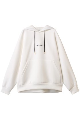 【クルニ/CULLNI】の【UNISEX】CULLNI ロゴエンブロイダリーフーディー 人気、トレンドファッション・服の通販 founy(ファニー) ファッション Fashion レディースファッション Fashion for Women トップス・カットソー Cut & Sew Tops シャツ・ブラウス・オフィスカジュアル Elegant Blouses & Button-Ups レディースパーカー・カジュアルフーディー Casual Hoodies & Sweatshirts ロングTシャツ・Tシャツ Longline T-Shirts & Tees スウェット・クルーネックトップス Sweatshirts & Crewnecks / Relaxed Fit Sweat Tops カットソー・ベーシックTシャツ Cut-and-Sewn Tops / Stretch Tees & Basics ユニセックス Unisex, Genderless エアリー Airy Texture シンプル Simple, Minimal ストレッチ Stretch, Stretchy Fabric フォルム Silhouette, Form ポケット Pocket, Pocket Detail エレガント 上品 Elegant |ID:prp329100004927998
