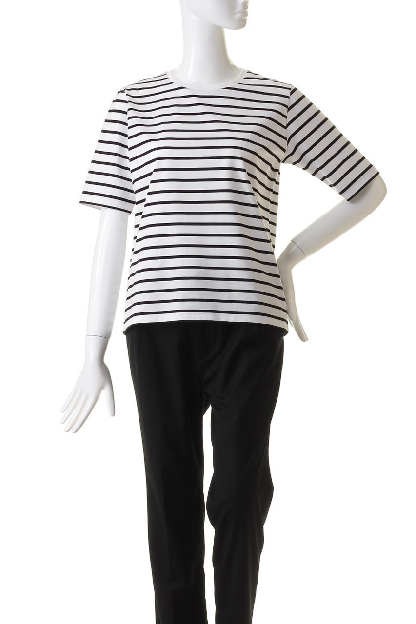 【アルアバイル/allureville】のBASIC T A 人気、トレンドファッション・服の通販 founy(ファニー) 　ファッション　Fashion　レディースファッション　Fashion for Women　トップス・カットソー　Cut & Sew Tops　シャツ・ブラウス・オフィスカジュアル　Elegant Blouses & Button-Ups　ロングTシャツ・Tシャツ　Longline T-Shirts & Tees　カットソー・ベーシックTシャツ　Cut-and-Sewn Tops / Stretch Tees & Basics　カリフォルニア　California, Cali Style　コンパクト　Compact, Small Size　ショート　Short, Short Length　スリーブ　Sleeve, Long Sleeve / Short Sleeve　ダメージ　Distressed, Destroyed　ベーシック　Basic, Essential　other-2|ID: prp329100004928009 ipo3291000000036979047