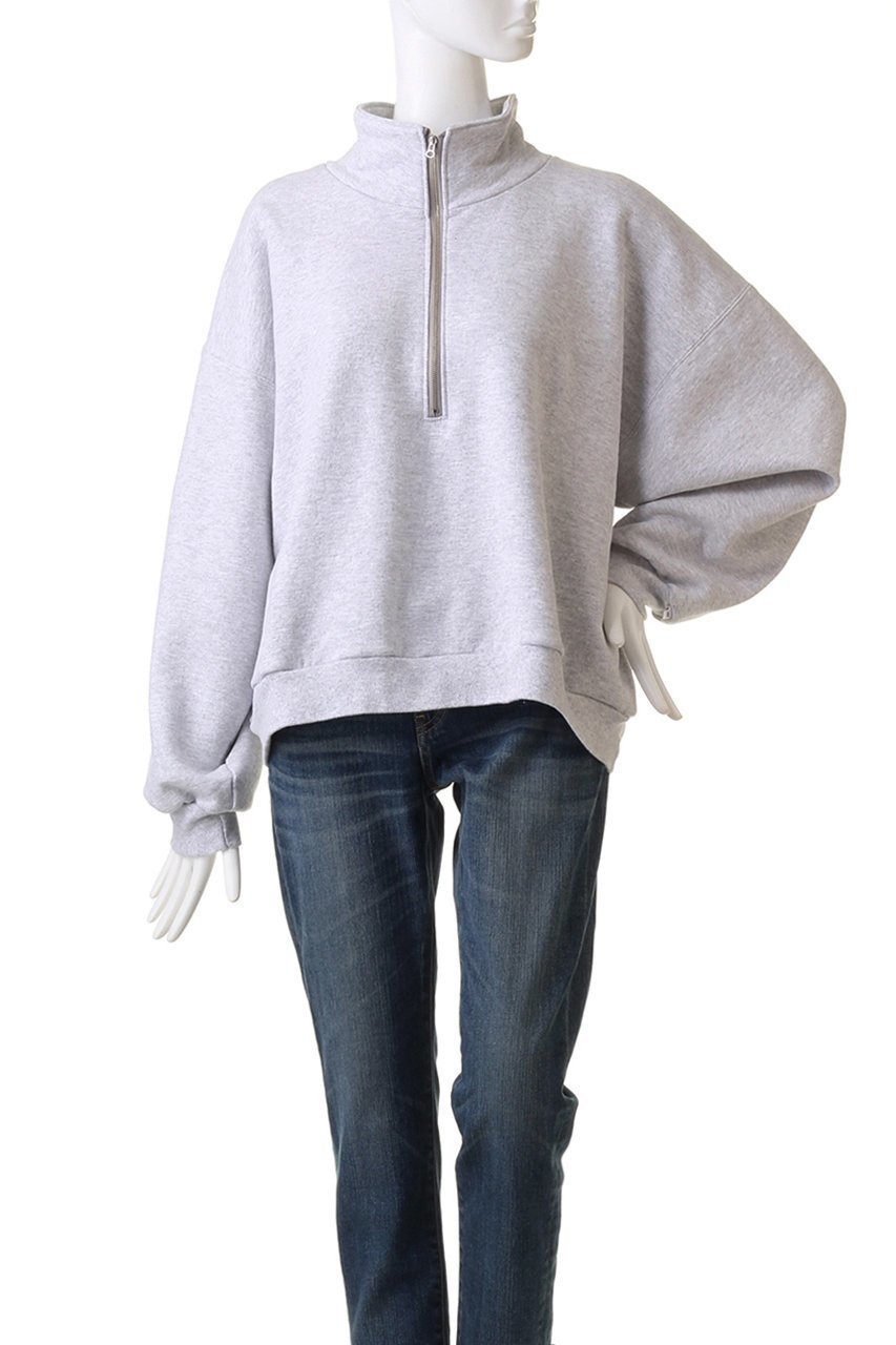 【シシ/sisii】の【UNISEX】クロップド ハーフジップ ハイネック スウェット 人気、トレンドファッション・服の通販 founy(ファニー) 　ファッション　Fashion　レディースファッション　Fashion for Women　トップス・カットソー　Cut & Sew Tops　シャツ・ブラウス・オフィスカジュアル　Elegant Blouses & Button-Ups　レディースパーカー・カジュアルフーディー　Casual Hoodies & Sweatshirts　ロングTシャツ・Tシャツ　Longline T-Shirts & Tees　スウェット・クルーネックトップス　Sweatshirts & Crewnecks / Relaxed Fit Sweat Tops　カットソー・ベーシックTシャツ　Cut-and-Sewn Tops / Stretch Tees & Basics　ユニセックス　Unisex, Genderless　クロップド　Cropped, Short Length　スウェット / スエット　Sweatshirt, Sweatwear　スリーブ　Sleeve, Long Sleeve / Short Sleeve　ハイネック　High Neck, Mock Neck　バランス　Balance, Style Balance　ベーシック　Basic, Essential　ボトム　Bottoms, Lower Wear　other-2|ID: prp329100004928010 ipo3291000000036979060