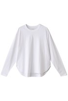 【スリー ドッツ/three dots】のライトスビン ロングスリーブT 人気、トレンドファッション・服の通販 founy(ファニー) ファッション Fashion レディースファッション Fashion for Women トップス・カットソー Cut & Sew Tops シャツ・ブラウス・オフィスカジュアル Elegant Blouses & Button-Ups ロングTシャツ・Tシャツ Longline T-Shirts & Tees カットソー・ベーシックTシャツ Cut-and-Sewn Tops / Stretch Tees & Basics なめらか Smooth, Silky Texture ショルダー Shoulder, Shoulder Strap シンプル Simple, Minimal スリーブ Sleeve, Long Sleeve / Short Sleeve ドロップ Drop Shoulder, Dropped Style ラウンド Round, Round Neck リラックス Relax, Relaxed Fit ロング Long, Long-Length thumbnail ホワイト|ID: prp329100004928012 ipo3291000000036979072