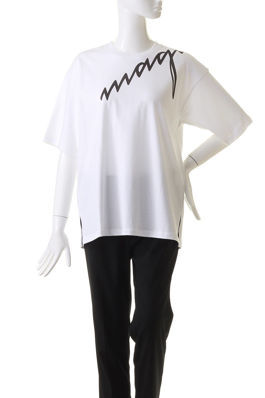 【サードマガジン/THIRD MAGAZINE】のmagazine ロゴTシャツ 人気、トレンドファッション・服の通販 founy(ファニー) 　ファッション　Fashion　レディースファッション　Fashion for Women　トップス・カットソー　Cut & Sew Tops　シャツ・ブラウス・オフィスカジュアル　Elegant Blouses & Button-Ups　ロングTシャツ・Tシャツ　Longline T-Shirts & Tees　カットソー・ベーシックTシャツ　Cut-and-Sewn Tops / Stretch Tees & Basics　ショート　Short, Short Length　スタイリッシュ　Stylish, Fashionable　スリーブ　Sleeve, Long Sleeve / Short Sleeve　フロント　Front, Front Design　プリント　Print, Printed Pattern　other-2|ID: prp329100004928019 ipo3291000000036979143