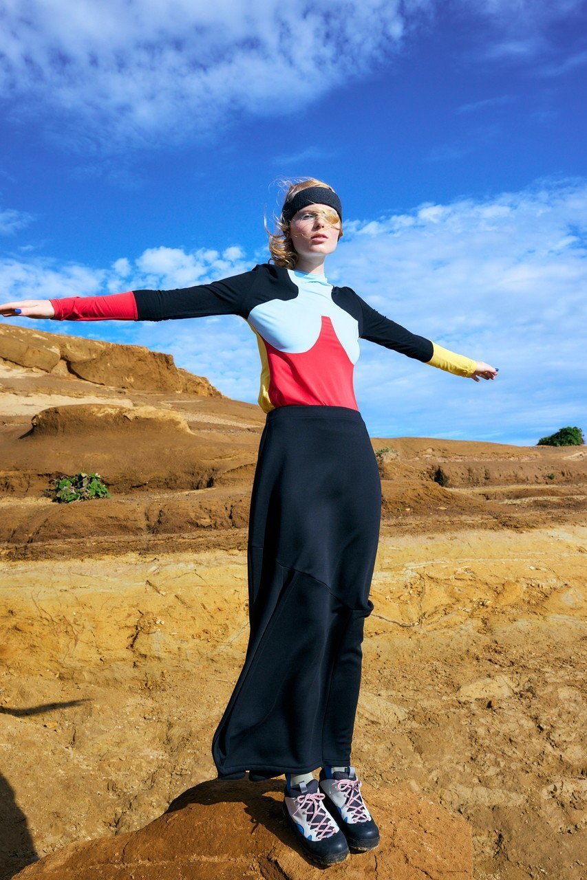 【ナゴンスタンス/nagonstans】のBicolor天竺 カットワークロンT/Tシャツ 人気、トレンドファッション・服の通販 founy(ファニー) 　ファッション　Fashion　レディースファッション　Fashion for Women　トップス・カットソー　Cut & Sew Tops　シャツ・ブラウス・オフィスカジュアル　Elegant Blouses & Button-Ups　ロングTシャツ・Tシャツ　Longline T-Shirts & Tees　カットソー・ベーシックTシャツ　Cut-and-Sewn Tops / Stretch Tees & Basics　カットソー　Cut and Sewn Top　スリーブ　Sleeve, Long Sleeve / Short Sleeve　ドッキング　Docking, Mixed Material　ロング　Long, Long-Length　ワーク　Workwear, Utility Style　other-7|ID: prp329100004928027 ipo3291000000036979216