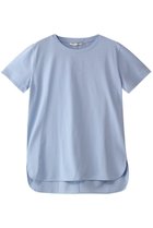 【ベイジ,/BEIGE,】のBROIS(ブロア)/半袖コットンTシャツ 人気、トレンドファッション・服の通販 founy(ファニー) ファッション Fashion レディースファッション Fashion for Women トップス・カットソー Cut & Sew Tops シャツ・ブラウス・オフィスカジュアル Elegant Blouses & Button-Ups ロングTシャツ・Tシャツ Longline T-Shirts & Tees カットソー・ベーシックTシャツ Cut-and-Sewn Tops / Stretch Tees & Basics ショート Short, Short Length シンプル Simple, Minimal スリット Slit, Slit Detail スリーブ Sleeve, Long Sleeve / Short Sleeve 半袖 Short Sleeve, Half Sleeve thumbnail Sax|ID: prp329100004928034 ipo3291000000036979306