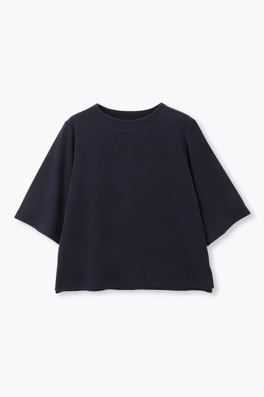 【レリル/lelill】の【日本製】COZY PILE T インテリア・キッズ・メンズ・レディースファッション・服の通販 founy(ファニー) 　ファッション　Fashion　レディースファッション　Fashion for Women　トップス・カットソー　Cut & Sew Tops　シャツ・ブラウス・オフィスカジュアル　Elegant Blouses & Button-Ups　ロングTシャツ・Tシャツ　Longline T-Shirts & Tees　カットソー・ベーシックTシャツ　Cut-and-Sewn Tops / Stretch Tees & Basics　ショート　Short, Short Length　スリーブ　Sleeve, Long Sleeve / Short Sleeve　ビッグ　Big, Oversized　リゾート　Resort, Vacation Style　リラックス　Relax, Relaxed Fit　夏　Summer　日本製　Made In Japan　ネイビー|ID: prp329100004928076 ipo3291000000036979674