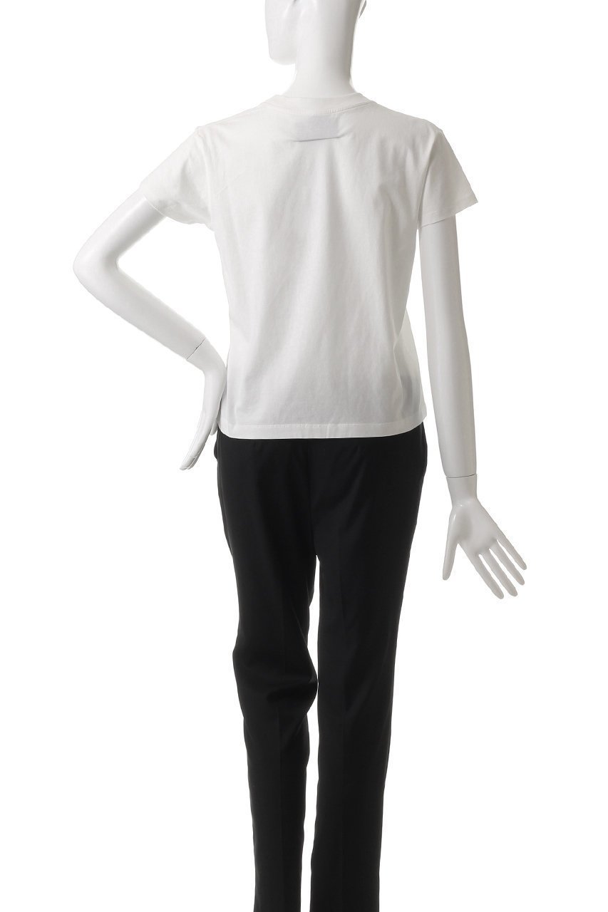 【エムエム6 メゾン マルタン マルジェラ/MM6 Maison Martin Margiela】のTシャツ 人気、トレンドファッション・服の通販 founy(ファニー) 　ファッション　Fashion　レディースファッション　Fashion for Women　トップス・カットソー　Cut & Sew Tops　シャツ・ブラウス・オフィスカジュアル　Elegant Blouses & Button-Ups　ロングTシャツ・Tシャツ　Longline T-Shirts & Tees　カットソー・ベーシックTシャツ　Cut-and-Sewn Tops / Stretch Tees & Basics　コンパクト　Compact, Small Size　ショート　Short, Short Length　シンプル　Simple, Minimal　スリーブ　Sleeve, Long Sleeve / Short Sleeve　トレンド　Trend, Trending Now　フロント　Front, Front Design　ボトム　Bottoms, Lower Wear　ワイド　Wide, Wide Fit　other-4|ID: prp329100004928086 ipo3291000000036979740