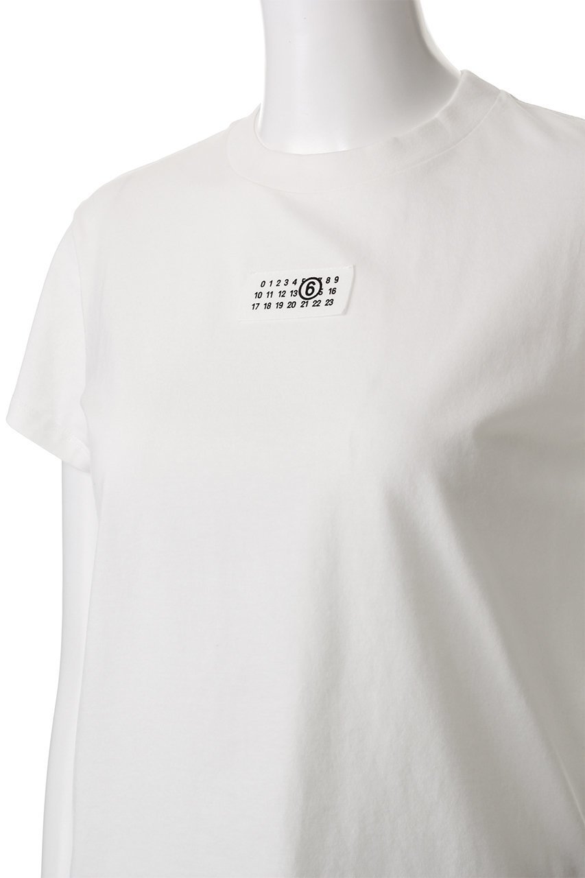 【エムエム6 メゾン マルタン マルジェラ/MM6 Maison Martin Margiela】のTシャツ 人気、トレンドファッション・服の通販 founy(ファニー) 　ファッション　Fashion　レディースファッション　Fashion for Women　トップス・カットソー　Cut & Sew Tops　シャツ・ブラウス・オフィスカジュアル　Elegant Blouses & Button-Ups　ロングTシャツ・Tシャツ　Longline T-Shirts & Tees　カットソー・ベーシックTシャツ　Cut-and-Sewn Tops / Stretch Tees & Basics　コンパクト　Compact, Small Size　ショート　Short, Short Length　シンプル　Simple, Minimal　スリーブ　Sleeve, Long Sleeve / Short Sleeve　トレンド　Trend, Trending Now　フロント　Front, Front Design　ボトム　Bottoms, Lower Wear　ワイド　Wide, Wide Fit　other-5|ID: prp329100004928086 ipo3291000000036979742
