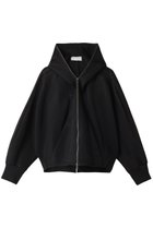 【ヒューエルミュージアム/hueLe Museum】の【STUMBLY】Sheer Doubleknit Hoody ブラック|ID: prp329100004928098 ipo3291000000036979835