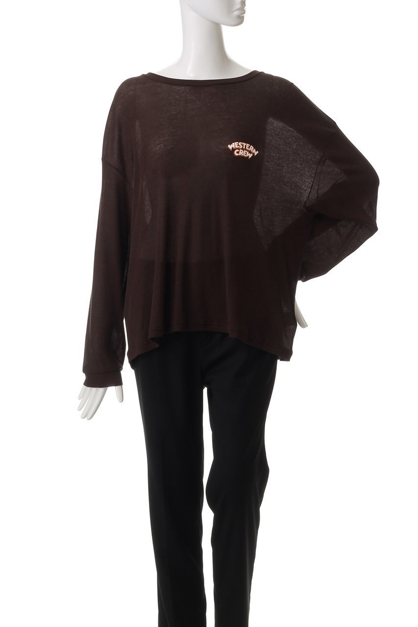 【エリオポール/heliopole】の【ST.JOHNS 3rd CLUB】SJ3C LOGOロングスリーブTシャツ 人気、トレンドファッション・服の通販 founy(ファニー) 　ファッション　Fashion　レディースファッション　Fashion for Women　トップス・カットソー　Cut & Sew Tops　シャツ・ブラウス・オフィスカジュアル　Elegant Blouses & Button-Ups　ロングTシャツ・Tシャツ　Longline T-Shirts & Tees　カットソー・ベーシックTシャツ　Cut-and-Sewn Tops / Stretch Tees & Basics　シアー　Sheer, See-Through　スリーブ　Sleeve, Long Sleeve / Short Sleeve　プリント　Print, Printed Pattern　ロング　Long, Long-Length　人気　Popular, Best Seller　other-2|ID: prp329100004928103 ipo3291000000036979910