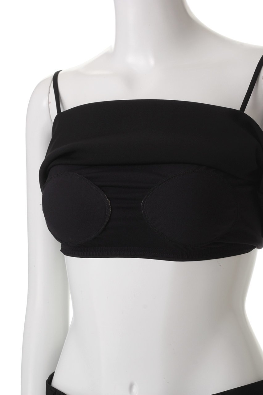 【ヒューエルミュージアム/hueLe Museum】の【hLM】スムージーサテンパッド付きキャミ 人気、トレンドファッション・服の通販 founy(ファニー) 　ファッション　Fashion　レディースファッション　Fashion for Women　トップス・カットソー　Cut & Sew Tops　キャミソール&ノースリーブ　Camisoles & Sleeveless Tops　シャツ・ブラウス・オフィスカジュアル　Elegant Blouses & Button-Ups　ロングTシャツ・Tシャツ　Longline T-Shirts & Tees　カットソー・ベーシックTシャツ　Cut-and-Sewn Tops / Stretch Tees & Basics　なめらか　Smooth, Silky Texture　インナー　Innerwear　エレガント 上品　Elegant　カーディガン　Cardigan, Knitwear　キャミ　Camisole, Cami Top　キャミソール　Camisole, Spaghetti Strap Top　シンプル　Simple, Minimal　ジャケット　Jacket, Outerwear　タンク　Tank Top, Sleeveless Top　フィット　Fit, Slim Fit　ラップ　Wrap, Wrap Design　other-6|ID: prp329100004928105 ipo3291000000036979935