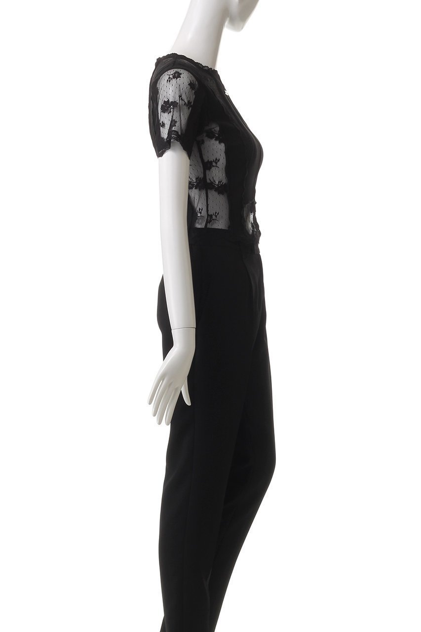 【プランク プロジェクト/PRANK PROJECT】のレース&リブトップ / Lace & Rib Top 人気、トレンドファッション・服の通販 founy(ファニー) 　ファッション　Fashion　レディースファッション　Fashion for Women　トップス・カットソー　Cut & Sew Tops　シャツ・ブラウス・オフィスカジュアル　Elegant Blouses & Button-Ups　ロングTシャツ・Tシャツ　Longline T-Shirts & Tees　カットソー・ベーシックTシャツ　Cut-and-Sewn Tops / Stretch Tees & Basics　インナー　Innerwear　コンパクト　Compact, Small Size　ショート　Short, Short Length　ストレッチ　Stretch, Stretchy Fabric　スリーブ　Sleeve, Long Sleeve / Short Sleeve　トリミング　Trimming, Decorative Edge　ドッキング　Docking, Mixed Material　レース　Lace, Lace Fabric　切替　Switching, Contrast Panel　other-3|ID: prp329100004928123 ipo3291000000036980112