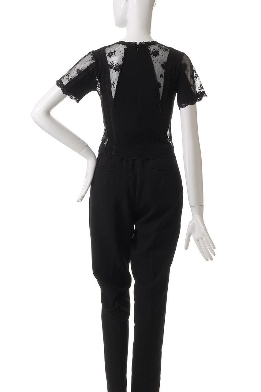 【プランク プロジェクト/PRANK PROJECT】のレース&リブトップ / Lace & Rib Top 人気、トレンドファッション・服の通販 founy(ファニー) 　ファッション　Fashion　レディースファッション　Fashion for Women　トップス・カットソー　Cut & Sew Tops　シャツ・ブラウス・オフィスカジュアル　Elegant Blouses & Button-Ups　ロングTシャツ・Tシャツ　Longline T-Shirts & Tees　カットソー・ベーシックTシャツ　Cut-and-Sewn Tops / Stretch Tees & Basics　インナー　Innerwear　コンパクト　Compact, Small Size　ショート　Short, Short Length　ストレッチ　Stretch, Stretchy Fabric　スリーブ　Sleeve, Long Sleeve / Short Sleeve　トリミング　Trimming, Decorative Edge　ドッキング　Docking, Mixed Material　レース　Lace, Lace Fabric　切替　Switching, Contrast Panel　other-4|ID: prp329100004928123 ipo3291000000036980114