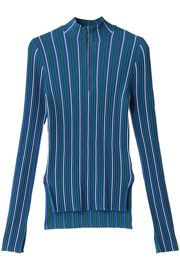 【ナゴンスタンス/nagonstans】のストライプZip P.O/プルオーバー インテリア・キッズ・メンズ・レディースファッション・服の通販 founy(ファニー) https://founy.com/ ファッション Fashion レディースファッション Fashion for Women トップス・カットソー Cut & Sew Tops シャツ・ブラウス・オフィスカジュアル Elegant Blouses & Button-Ups ロングTシャツ・Tシャツ Longline T-Shirts & Tees カジュアルプルオーバー・ニットトップス Pullovers & Knit Tops / Casual Pullovers カットソー・ベーシックTシャツ Cut-and-Sewn Tops / Stretch Tees & Basics スタンド Stand Collar, Upright Stand ストライプ Stripe, Striped Pattern スリーブ Sleeve, Long Sleeve / Short Sleeve ベーシック Basic, Essential ロング Long, Long-Length |ID: prp329100004928134 ipo3291000000036980184