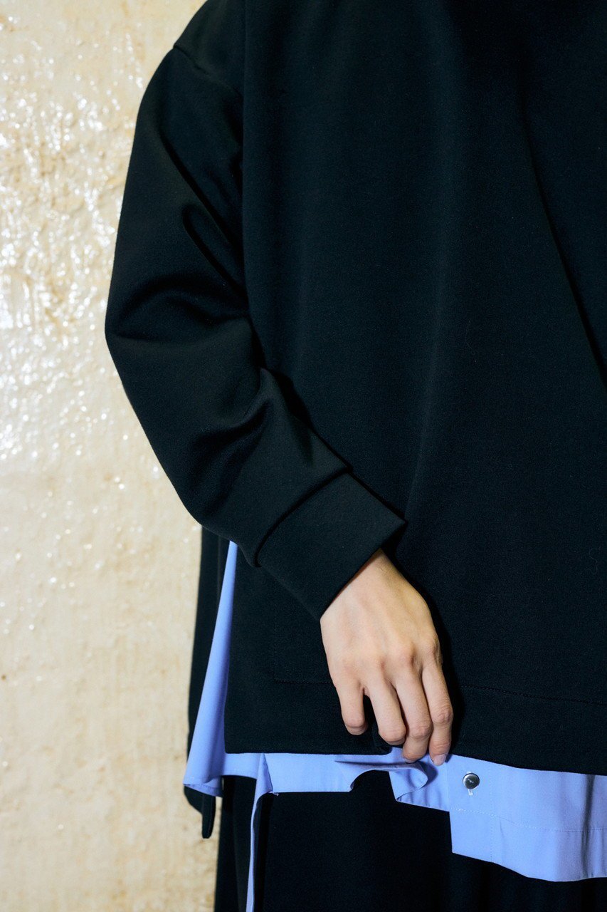 【エンフォルド/ENFOLD】のダンボール スクエアBOX P.O/プルオーバー 人気、トレンドファッション・服の通販 founy(ファニー) 　ファッション　Fashion　レディースファッション　Fashion for Women　トップス・カットソー　Cut & Sew Tops　シャツ・ブラウス・オフィスカジュアル　Elegant Blouses & Button-Ups　ロングTシャツ・Tシャツ　Longline T-Shirts & Tees　カジュアルプルオーバー・ニットトップス　Pullovers & Knit Tops / Casual Pullovers　カットソー・ベーシックTシャツ　Cut-and-Sewn Tops / Stretch Tees & Basics　カットソー　Cut and Sewn Top　スクエア　Square, Square Shape　スリーブ　Sleeve, Long Sleeve / Short Sleeve　ロング　Long, Long-Length　other-7|ID: prp329100004928136 ipo3291000000036980224