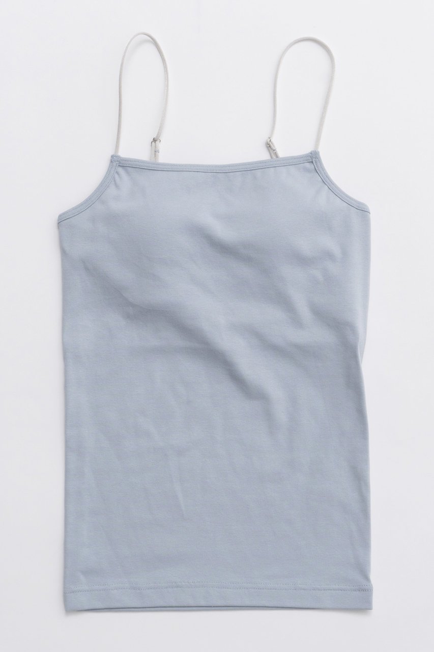 【メゾンスペシャル/MAISON SPECIAL】のNarrow Strap Cup In Camisole/ナローストラップカップインキャミソール インテリア・キッズ・メンズ・レディースファッション・服の通販 founy(ファニー) 　ファッション　Fashion　レディースファッション　Fashion for Women　トップス・カットソー　Cut & Sew Tops　キャミソール&ノースリーブ　Camisoles & Sleeveless Tops　シャツ・ブラウス・オフィスカジュアル　Elegant Blouses & Button-Ups　ロングTシャツ・Tシャツ　Longline T-Shirts & Tees　カットソー・ベーシックTシャツ　Cut-and-Sewn Tops / Stretch Tees & Basics　カットソー　Cut and Sewn Top　キャミソール　Camisole, Spaghetti Strap Top　タンク　Tank Top, Sleeveless Top　フィット　Fit, Slim Fit　フラット　Flat, Flat Shoes　BLU(ブルー)|ID: prp329100004928140 ipo3291000000036980234