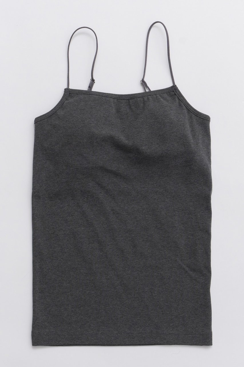 【メゾンスペシャル/MAISON SPECIAL】のNarrow Strap Cup In Camisole/ナローストラップカップインキャミソール インテリア・キッズ・メンズ・レディースファッション・服の通販 founy(ファニー) 　ファッション　Fashion　レディースファッション　Fashion for Women　トップス・カットソー　Cut & Sew Tops　キャミソール&ノースリーブ　Camisoles & Sleeveless Tops　シャツ・ブラウス・オフィスカジュアル　Elegant Blouses & Button-Ups　ロングTシャツ・Tシャツ　Longline T-Shirts & Tees　カットソー・ベーシックTシャツ　Cut-and-Sewn Tops / Stretch Tees & Basics　カットソー　Cut and Sewn Top　キャミソール　Camisole, Spaghetti Strap Top　タンク　Tank Top, Sleeveless Top　フィット　Fit, Slim Fit　フラット　Flat, Flat Shoes　GRY(グレー)|ID: prp329100004928140 ipo3291000000036980237