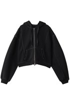 【メゾンスペシャル/MAISON SPECIAL】のColor Stitch Doubleknit Hoodie/カラーステッチダンボールフーディ BLK(ブラック)|ID: prp329100004928150 ipo3291000000036980371