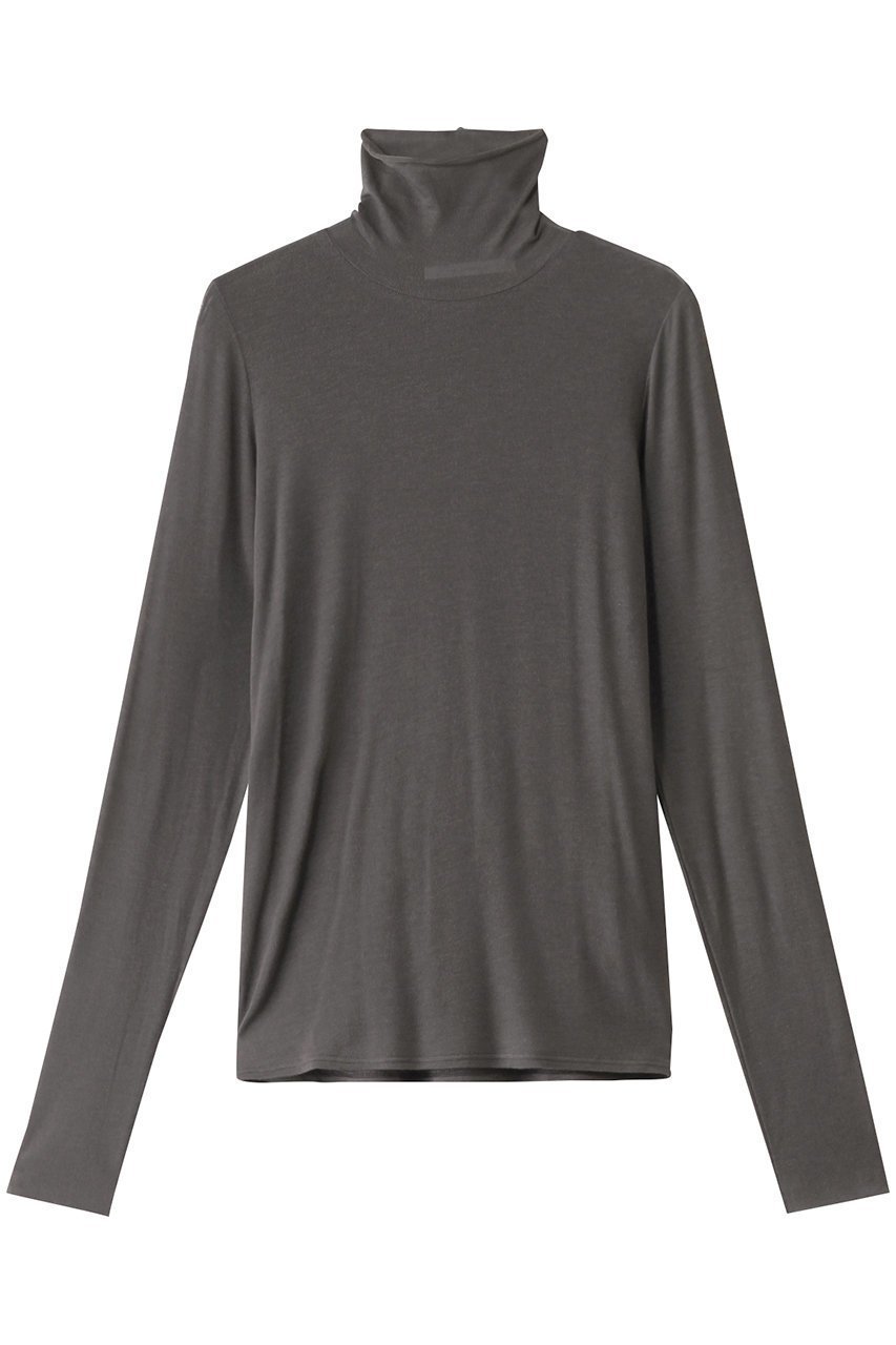 【ミディウミソリッド/MIDIUMISOLID】のwarm sheer h/ neck inner.R インナー インテリア・キッズ・メンズ・レディースファッション・服の通販 founy(ファニー) 　ファッション　Fashion　レディースファッション　Fashion for Women　トップス・カットソー　Cut & Sew Tops　シャツ・ブラウス・オフィスカジュアル　Elegant Blouses & Button-Ups　ロングTシャツ・Tシャツ　Longline T-Shirts & Tees　カットソー・ベーシックTシャツ　Cut-and-Sewn Tops / Stretch Tees & Basics　インナー　Innerwear　コンパクト　Compact, Small Size　スリーブ　Sleeve, Long Sleeve / Short Sleeve　ハイネック　High Neck, Mock Neck　フィット　Fit, Slim Fit　ロング　Long, Long-Length　エレガント 上品　Elegant　定番　Standard, Basic Item　A/W・秋冬　Autumn/Winter　gray|ID: prp329100004928162 ipo3291000000036980475