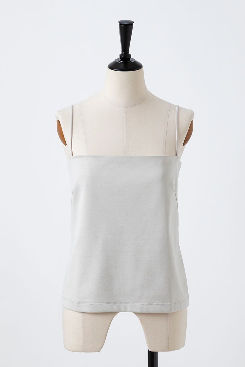 【オーヴィル/EAUVIRE】のストレートチューブキャミソール インテリア・キッズ・メンズ・レディースファッション・服の通販 founy(ファニー) 　ファッション　Fashion　レディースファッション　Fashion for Women　トップス・カットソー　Cut & Sew Tops　キャミソール&ノースリーブ　Camisoles & Sleeveless Tops　シャツ・ブラウス・オフィスカジュアル　Elegant Blouses & Button-Ups　ロングTシャツ・Tシャツ　Longline T-Shirts & Tees　カットソー・ベーシックTシャツ　Cut-and-Sewn Tops / Stretch Tees & Basics　カットソー　Cut and Sewn Top　キャミソール　Camisole, Spaghetti Strap Top　ギャザー　Gathered, Ruffled　シルケット　Silket, Silky Cotton　ストレッチ　Stretch, Stretchy Fabric　ストレート　Straight, Straight Cut　タンク　Tank Top, Sleeveless Top　チューブ　Tube, Tube Top　フィット　Fit, Slim Fit　エレガント 上品　Elegant　ライトグレー|ID: prp329100004928169 ipo3291000000036980531