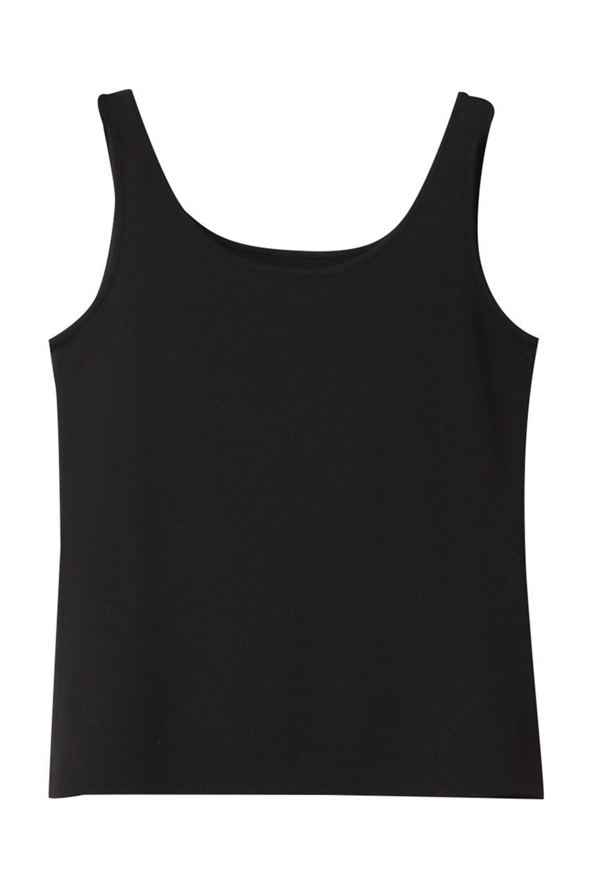 【アドーア/ADORE】のベーシックインナーカットソー インテリア・キッズ・メンズ・レディースファッション・服の通販 founy(ファニー) 　ファッション　Fashion　レディースファッション　Fashion for Women　トップス・カットソー　Cut & Sew Tops　キャミソール&ノースリーブ　Camisoles & Sleeveless Tops　シャツ・ブラウス・オフィスカジュアル　Elegant Blouses & Button-Ups　ロングTシャツ・Tシャツ　Longline T-Shirts & Tees　カットソー・ベーシックTシャツ　Cut-and-Sewn Tops / Stretch Tees & Basics　インナー　Innerwear　カッティング　Cutting Detail　キャミソール　Camisole, Spaghetti Strap Top　ジャケット　Jacket, Outerwear　タンク　Tank Top, Sleeveless Top　フィット　Fit, Slim Fit　フォーマル　Formal, Dressy　ベーシック　Basic, Essential　ブラック|ID: prp329100004928173 ipo3291000000036980564