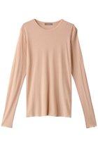 【エリオポール/heliopole】のシアーロングスリーブTシャツ 人気、トレンドファッション・服の通販 founy(ファニー) ファッション Fashion レディースファッション Fashion for Women トップス・カットソー Cut & Sew Tops シャツ・ブラウス・オフィスカジュアル Elegant Blouses & Button-Ups ロングTシャツ・Tシャツ Longline T-Shirts & Tees カットソー・ベーシックTシャツ Cut-and-Sewn Tops / Stretch Tees & Basics おすすめ Recommended / Our Picks スリーブ Sleeve, Long Sleeve / Short Sleeve ロング Long, Long-Length thumbnail オレンジ系|ID: prp329100004928206 ipo3291000000036980966