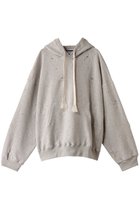 【メゾンスペシャル/MAISON SPECIAL】の【UNISEX】ダメージ裏毛ジャガードスウェットパーカー WHT(ホワイト)|ID: prp329100004928223 ipo3291000000036981116