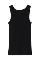 【ハー/HER.】のコットンリブタンクトップ ブラック|ID: prp329100004928225 ipo3291000000036981131