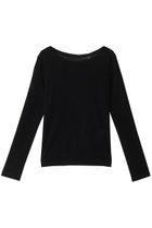 【アルアバイル/allureville】のシアーストライプロンT 人気、トレンドファッション・服の通販 founy(ファニー) ファッション Fashion レディースファッション Fashion for Women トップス・カットソー Cut & Sew Tops シャツ・ブラウス・オフィスカジュアル Elegant Blouses & Button-Ups ロングTシャツ・Tシャツ Longline T-Shirts & Tees カットソー・ベーシックTシャツ Cut-and-Sewn Tops / Stretch Tees & Basics インナー Innerwear シアー Sheer, See-Through スリーブ Sleeve, Long Sleeve / Short Sleeve ロング Long, Long-Length thumbnail ブラック|ID: prp329100004928236 ipo3291000000036981233