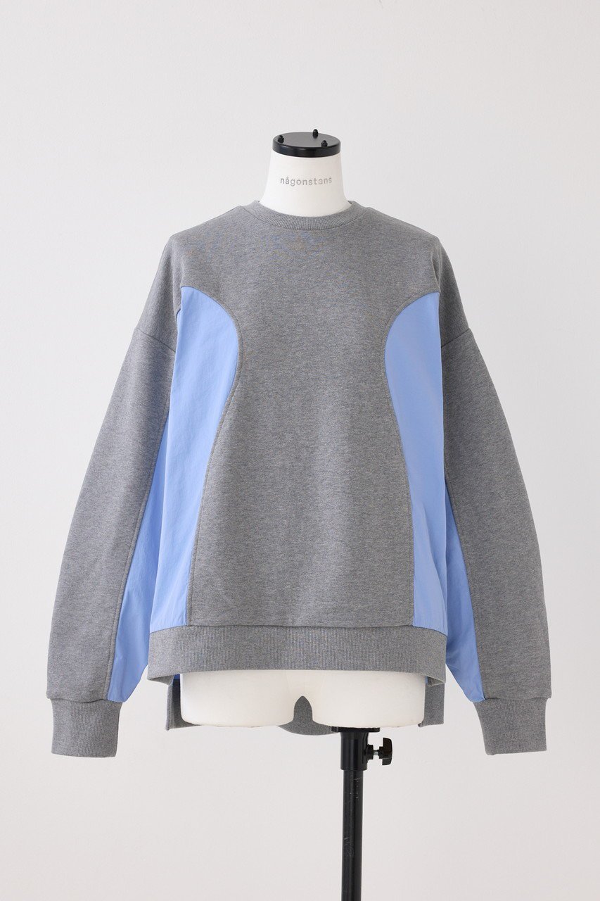 【ナゴンスタンス/nagonstans】のT/C裏毛 サークルパネルP.O/プルオーバー インテリア・キッズ・メンズ・レディースファッション・服の通販 founy(ファニー) 　ファッション　Fashion　レディースファッション　Fashion for Women　トップス・カットソー　Cut & Sew Tops　シャツ・ブラウス・オフィスカジュアル　Elegant Blouses & Button-Ups　レディースパーカー・カジュアルフーディー　Casual Hoodies & Sweatshirts　ロングTシャツ・Tシャツ　Longline T-Shirts & Tees　カジュアルプルオーバー・ニットトップス　Pullovers & Knit Tops / Casual Pullovers　スウェット・クルーネックトップス　Sweatshirts & Crewnecks / Relaxed Fit Sweat Tops　カットソー・ベーシックTシャツ　Cut-and-Sewn Tops / Stretch Tees & Basics　コンビ　Combo, Combination Style　サークル　Circle, Round Design　Wolf|ID: prp329100004928243 ipo3291000000036981329