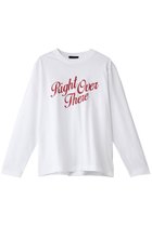 【アルアバイル/allureville】のカリグラフィーロゴロンTEE 人気、トレンドファッション・服の通販 founy(ファニー) ファッション Fashion レディースファッション Fashion for Women トップス・カットソー Cut & Sew Tops シャツ・ブラウス・オフィスカジュアル Elegant Blouses & Button-Ups ロングTシャツ・Tシャツ Longline T-Shirts & Tees カットソー・ベーシックTシャツ Cut-and-Sewn Tops / Stretch Tees & Basics スリーブ Sleeve, Long Sleeve / Short Sleeve ロング Long, Long-Length ワンポイント One Point, Statement Accent thumbnail レッド|ID: prp329100004928252 ipo3291000000036981386