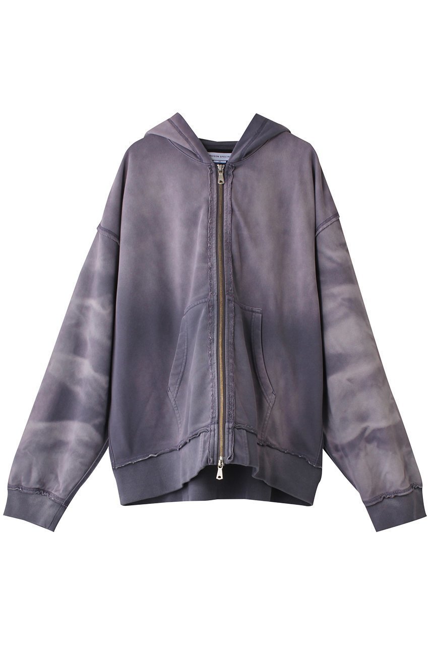 【メゾンスペシャル/MAISON SPECIAL】の【UNISEX】サンドブリーチジップアップパーカー インテリア・キッズ・メンズ・レディースファッション・服の通販 founy(ファニー) 　ファッション　Fashion　レディースファッション　Fashion for Women　トップス・カットソー　Cut & Sew Tops　シャツ・ブラウス・オフィスカジュアル　Elegant Blouses & Button-Ups　レディースパーカー・カジュアルフーディー　Casual Hoodies & Sweatshirts　ロングTシャツ・Tシャツ　Longline T-Shirts & Tees　スウェット・クルーネックトップス　Sweatshirts & Crewnecks / Relaxed Fit Sweat Tops　カットソー・ベーシックTシャツ　Cut-and-Sewn Tops / Stretch Tees & Basics　ユニセックス　Unisex, Genderless　ジーンズ　Jeans, Denim Pants　ビンテージ　Vintage, Retro Style　PPL(パープル)|ID: prp329100004928261 ipo3291000000036981468