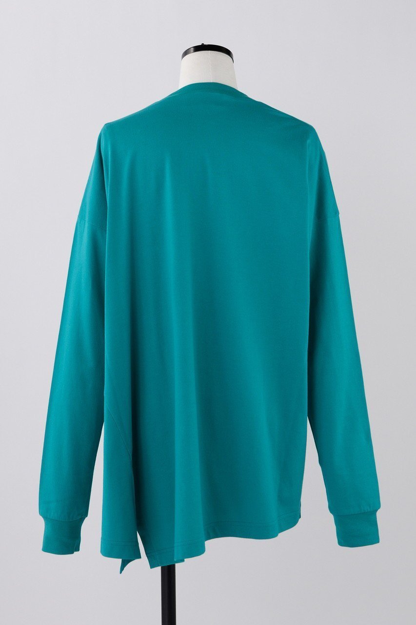 【ナゴンスタンス/nagonstans】のCO天竺 アシンメロンT 人気、トレンドファッション・服の通販 founy(ファニー) 　ファッション　Fashion　レディースファッション　Fashion for Women　トップス・カットソー　Cut & Sew Tops　シャツ・ブラウス・オフィスカジュアル　Elegant Blouses & Button-Ups　ロングTシャツ・Tシャツ　Longline T-Shirts & Tees　カットソー・ベーシックTシャツ　Cut-and-Sewn Tops / Stretch Tees & Basics　スリーブ　Sleeve, Long Sleeve / Short Sleeve　ロング　Long, Long-Length　人気　Popular, Best Seller　冬　Winter / This Winter　other-3|ID: prp329100004928280 ipo3291000000036981666