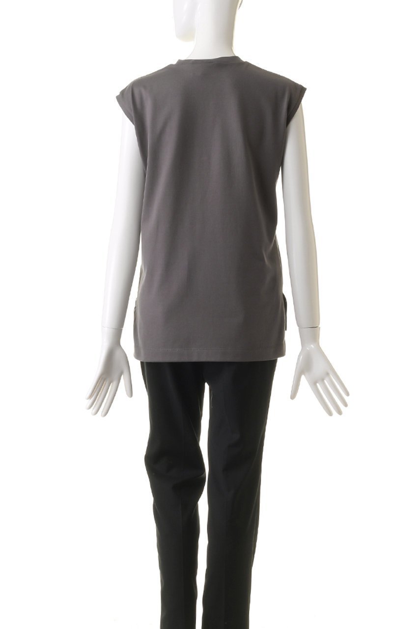 【オブリオ/AUBRIOT】のコットン天竺 フレンチスリーブTシャツ 人気、トレンドファッション・服の通販 founy(ファニー) 　ファッション　Fashion　レディースファッション　Fashion for Women　トップス・カットソー　Cut & Sew Tops　シャツ・ブラウス・オフィスカジュアル　Elegant Blouses & Button-Ups　ロングTシャツ・Tシャツ　Longline T-Shirts & Tees　カットソー・ベーシックTシャツ　Cut-and-Sewn Tops / Stretch Tees & Basics　ショート　Short, Short Length　シンプル　Simple, Minimal　スリーブ　Sleeve, Long Sleeve / Short Sleeve　スーピマ　Supima, Premium Cotton　フィット　Fit, Slim Fit　フレンチ　French, French Style　ボックス　Boxy, Box Shape　ラウンド　Round, Round Neck　other-4|ID: prp329100004928306 ipo3291000000036981913