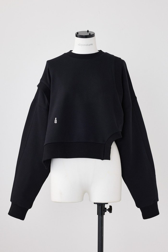 【ナゴンスタンス/nagonstans】のT/C裏毛 クロップドP.O/プルオーバー インテリア・キッズ・メンズ・レディースファッション・服の通販 founy(ファニー) https://founy.com/ ファッション Fashion レディースファッション Fashion for Women トップス・カットソー Cut & Sew Tops シャツ・ブラウス・オフィスカジュアル Elegant Blouses & Button-Ups ロングTシャツ・Tシャツ Longline T-Shirts & Tees カジュアルプルオーバー・ニットトップス Pullovers & Knit Tops / Casual Pullovers カットソー・ベーシックTシャツ Cut-and-Sewn Tops / Stretch Tees & Basics アシンメトリー Asymmetrical Style クロップド Cropped, Short Length サークル Circle, Round Design スリット Slit, Slit Detail スリーブ Sleeve, Long Sleeve / Short Sleeve ドッキング Docking, Mixed Material ヘムライン Hemline, Bottom Cut ロング Long, Long-Length |ID: prp329100004928328 ipo3291000000036982101