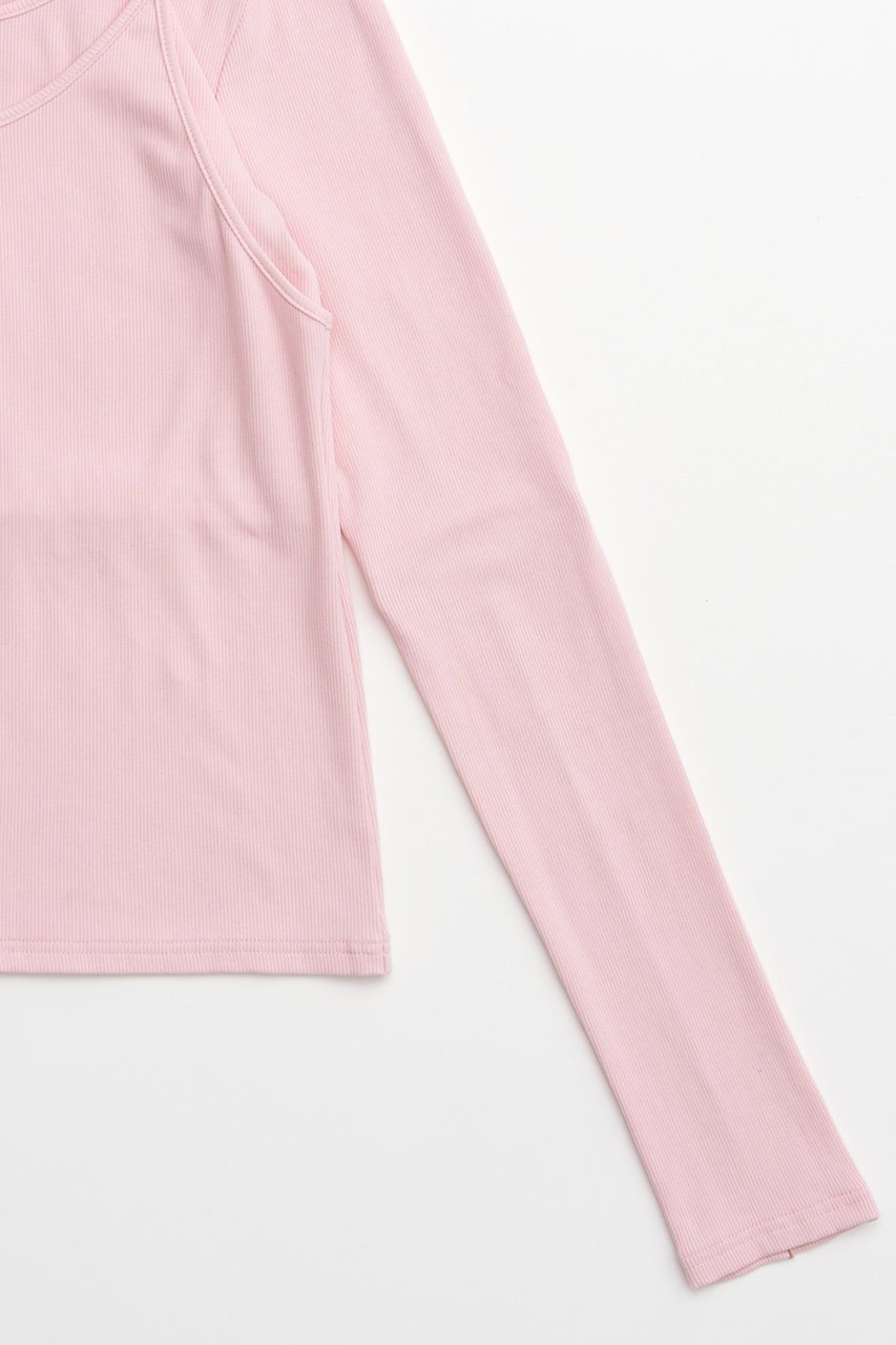 【メゾンスペシャル/MAISON SPECIAL】のRandom Cut Tops/ランダムカットトップス 人気、トレンドファッション・服の通販 founy(ファニー) 　ファッション　Fashion　レディースファッション　Fashion for Women　トップス・カットソー　Cut & Sew Tops　シャツ・ブラウス・オフィスカジュアル　Elegant Blouses & Button-Ups　ロングTシャツ・Tシャツ　Longline T-Shirts & Tees　カットソー・ベーシックTシャツ　Cut-and-Sewn Tops / Stretch Tees & Basics　カットソー　Cut and Sewn Top　スリーブ　Sleeve, Long Sleeve / Short Sleeve　ドッキング　Docking, Mixed Material　ロング　Long, Long-Length　other-3|ID: prp329100004928343 ipo3291000000036982240